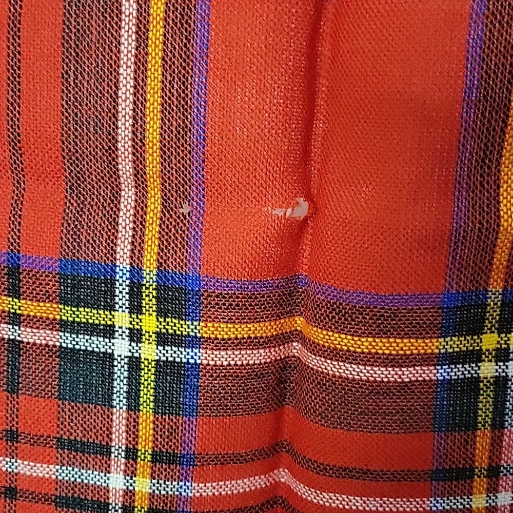 Highland Home Industries tartan scarf